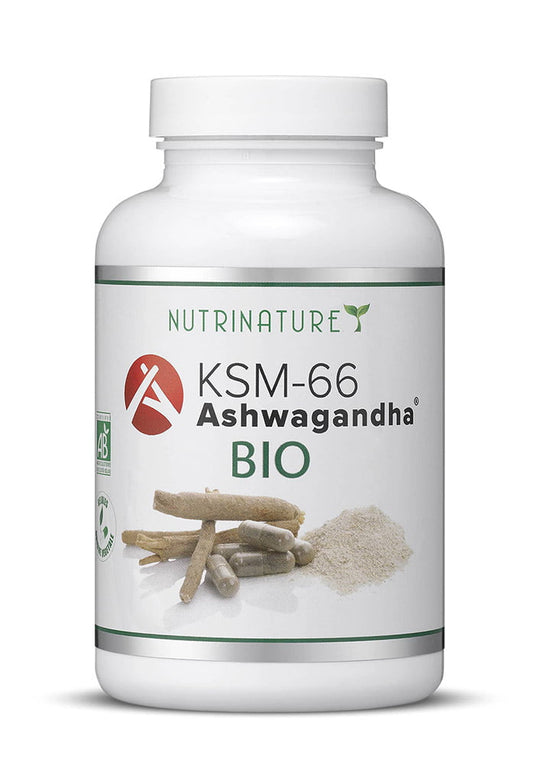 Nutrinature Ashwagandha KSM-66 Bio 90 gélules