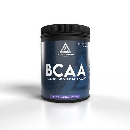 LA Nutrition BCAA Poudre 500g — Ratio 2:1:1 Anti-Catabolisme — Mango-Maracuja — ReservoirProt.fr