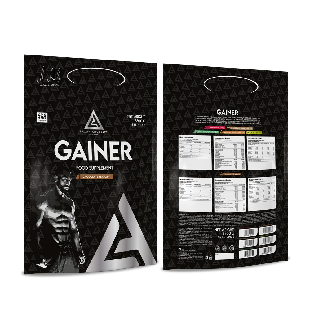 LA Nutrition Gainer 6800g — 75 Doses Prise de Masse Longue Durée — Chocolat — ReservoirProt.fr
